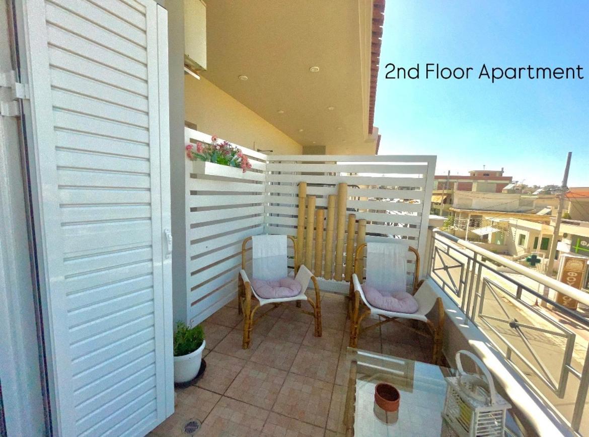 Aggelou Apartments Spáta Exterior foto